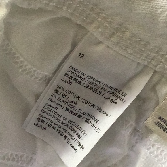 Style & Co white jeans stretchy size 12 these run big more 14 excellent shape - Picture 10 of 11